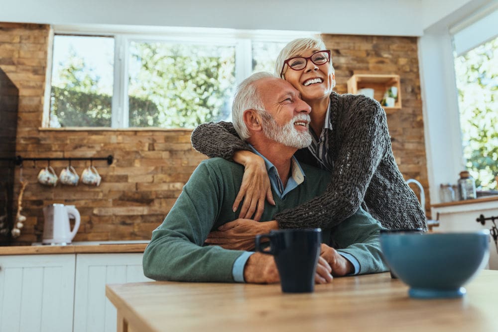 Dentures Manassas VA | Happy old couple.