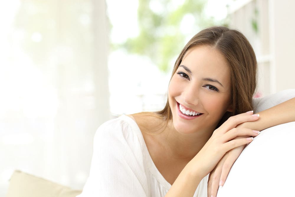 Teeth Whitening Manassas VA | Happy woman smiling.